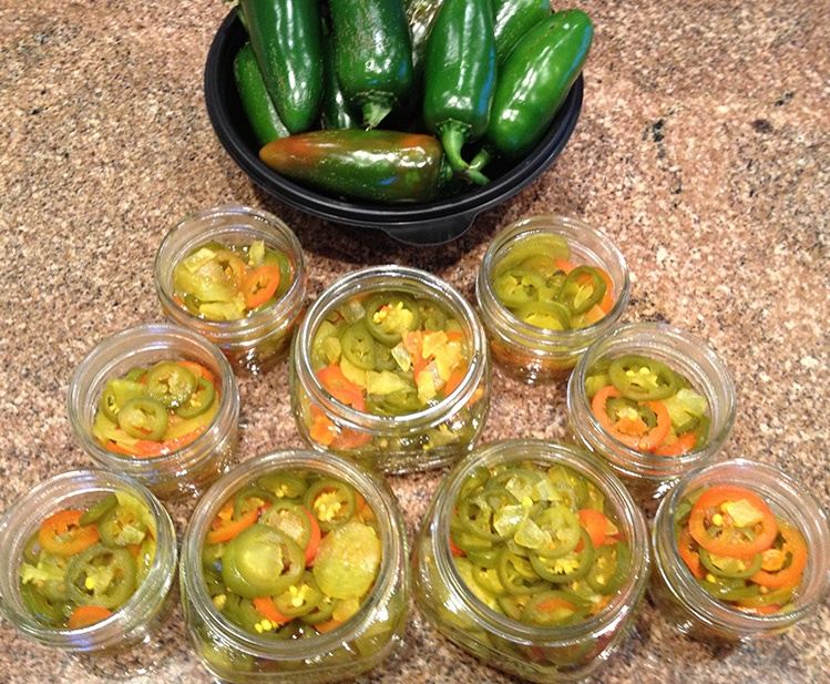 Bread and Butter Jalepenos
