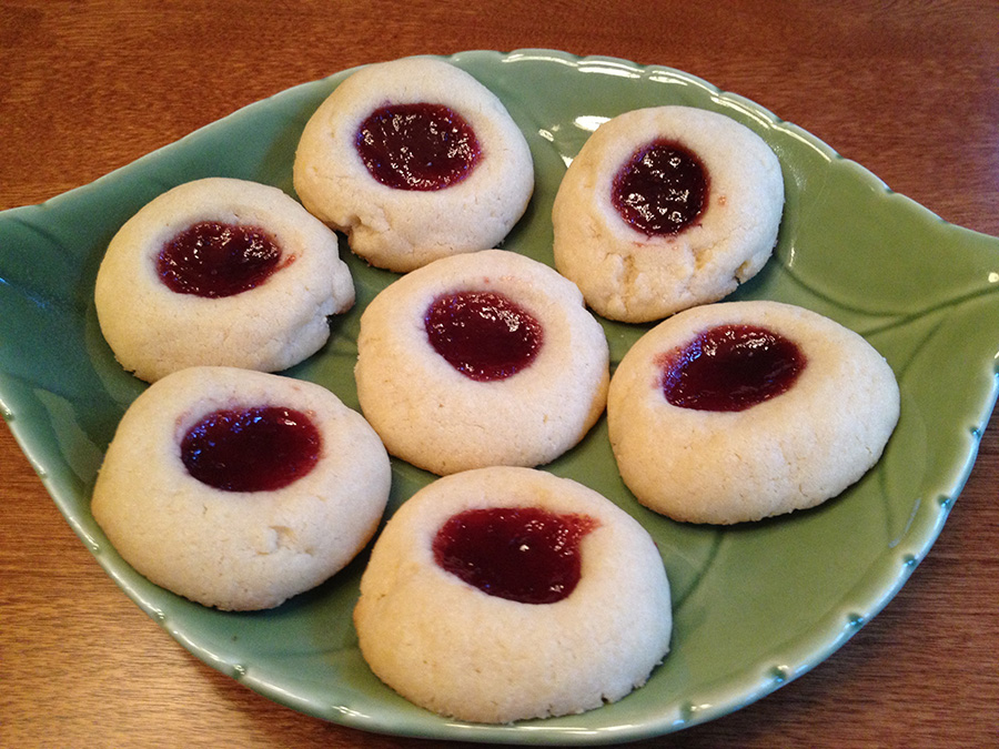 Thumbprint Cookies